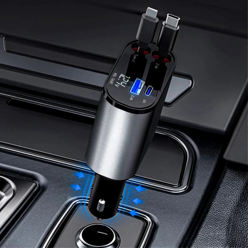 Tech Retractable Car Charger