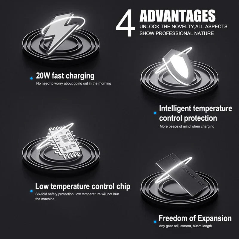 Tech Retractable Car Charger