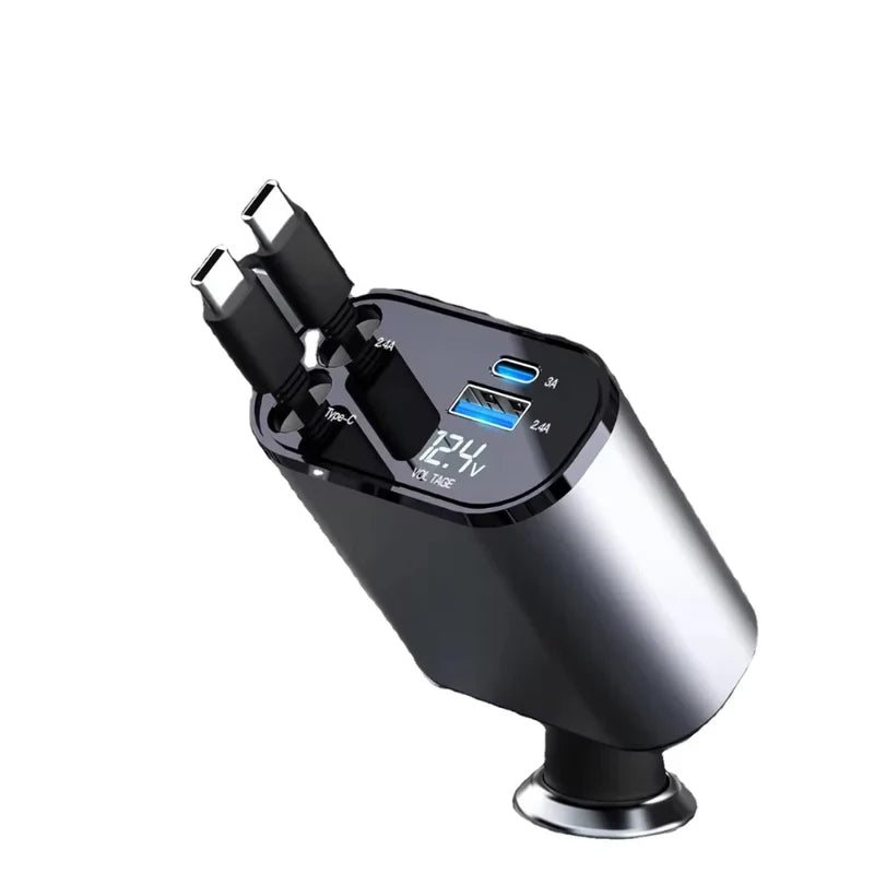 Tech Retractable Car Charger